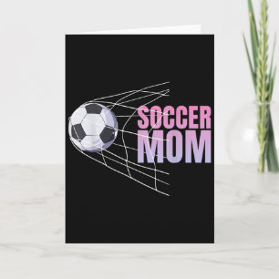 Soccer Mum Football Sport Footballer Soccer Player Card