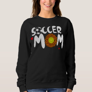 Soccer Mum For Women Cute Soccer Sweatshirt