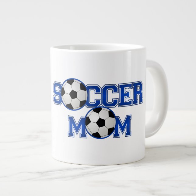 Soccer Mum Jumbo Mug (Front Right)