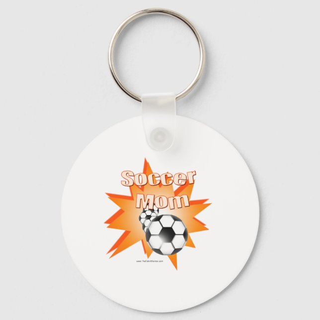 Soccer Mum Key Ring (Front)
