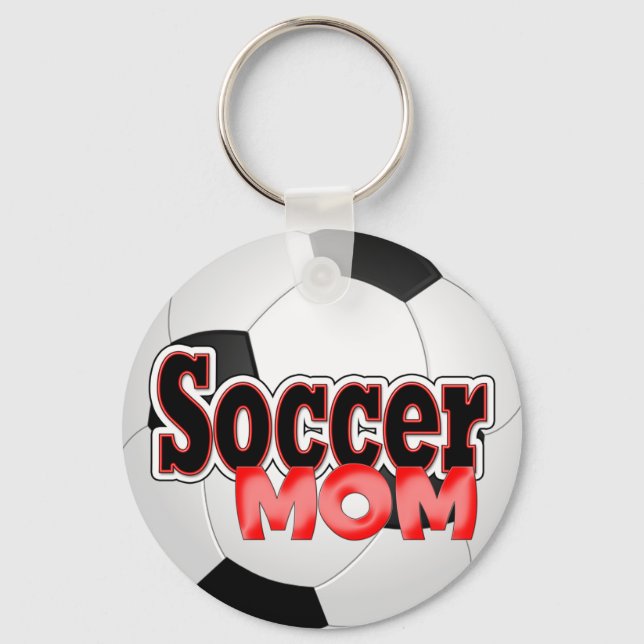 Soccer Mum Keychain (Front)