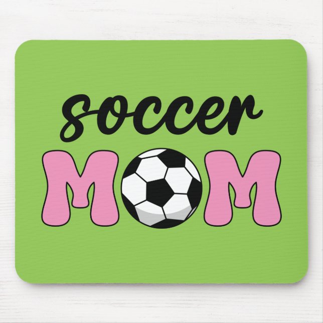 Soccer Mum Mother's Day Mouse Mat (Front)