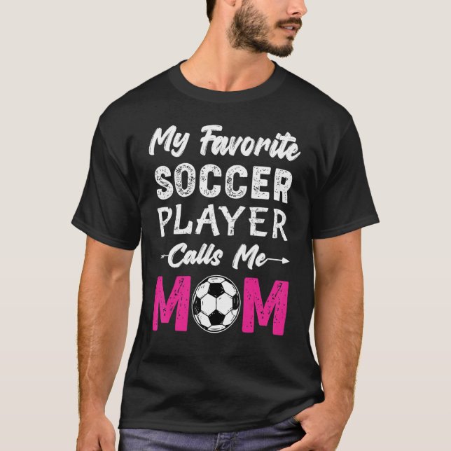 Soccer Mum Mothers Day Mummy Outfit For Women T-Shirt (Front)