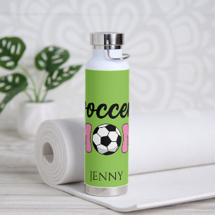 Soccer Mum Mother's Day Personalise Water Bottle