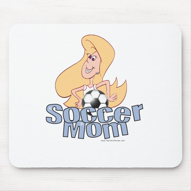 Soccer Mum Mouse Mat (Front)