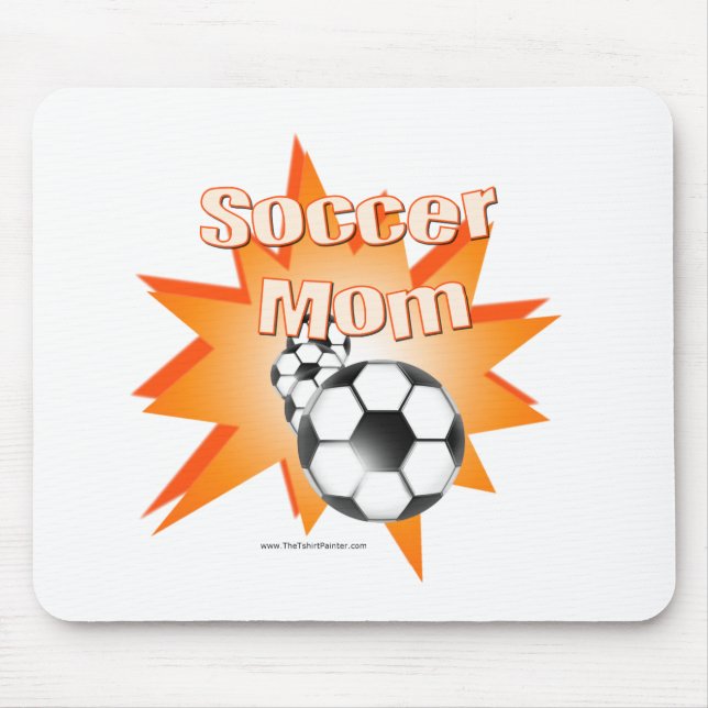 Soccer Mum Mouse Mat (Front)