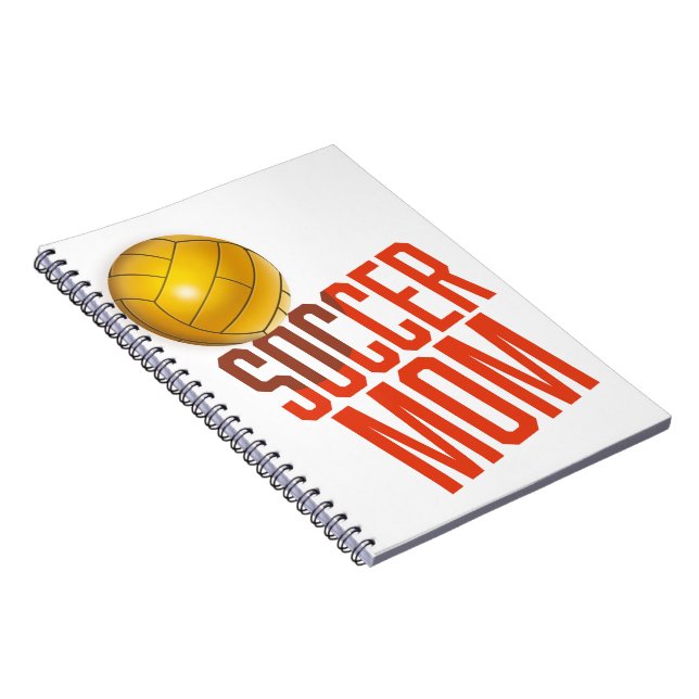 Soccer Mum Notebook (Right Side)