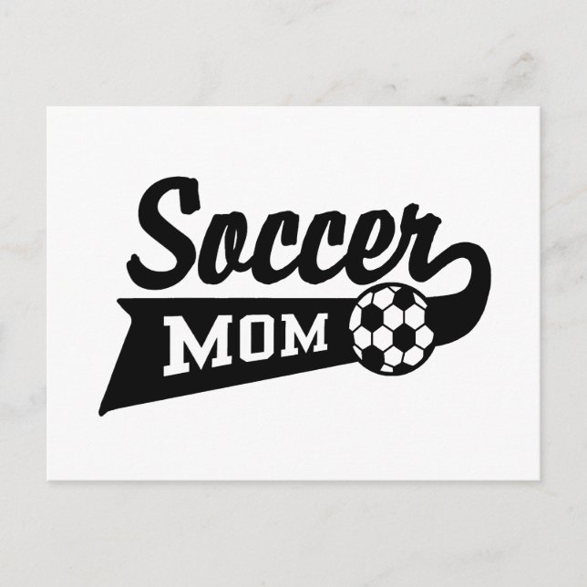 Soccer Mum Postcard (Front)