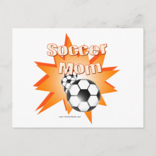 Soccer Mum Postcard