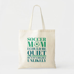 Soccer Mum Quiet Tote Bag
