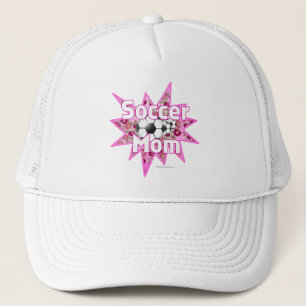 Soccer Mum Roses Trucker Hat