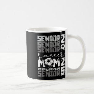 Soccer Mum Senior 2025 High School Graduation Outf Coffee Mug