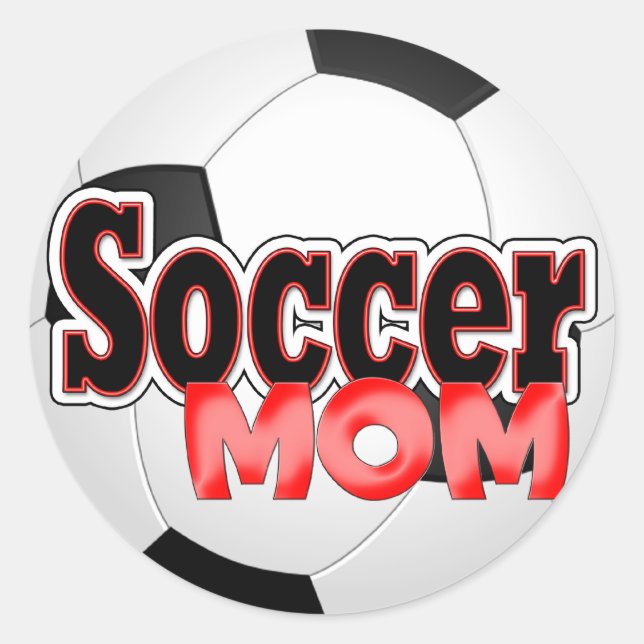 Soccer Mum Stickers (Front)