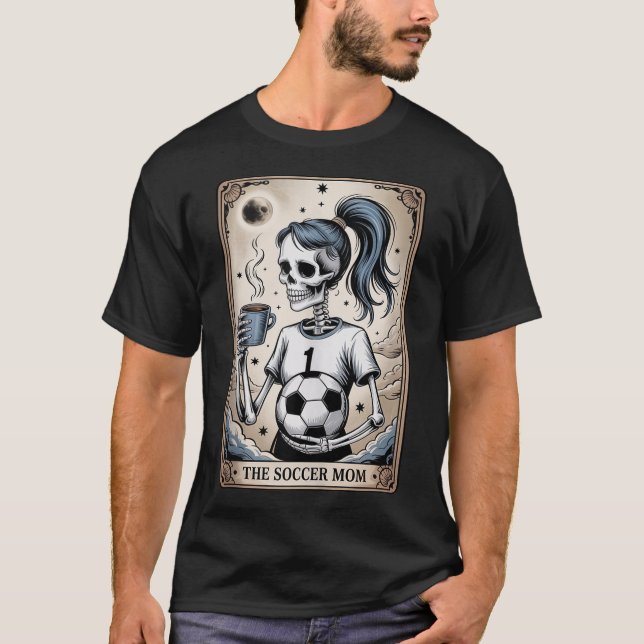 Soccer Mum Tarot Card Halloween Soccer Mama Tank (Front)