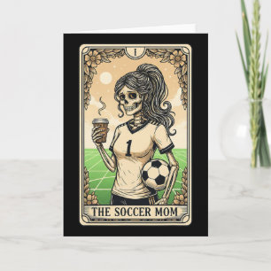 Soccer Mum Tarot Card Vintage Halloween Soccer Mam