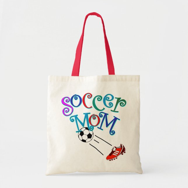 Soccer Mum Tote Bag (Front)