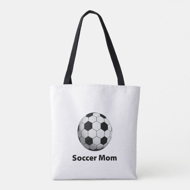 Soccer Mum Tote Bag (Back)