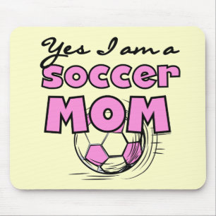 Soccer Mum Tshirts and Gifts Mouse Mat