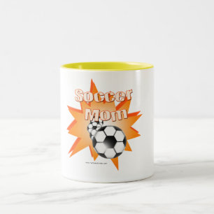 Soccer Mum Two-Tone Coffee Mug