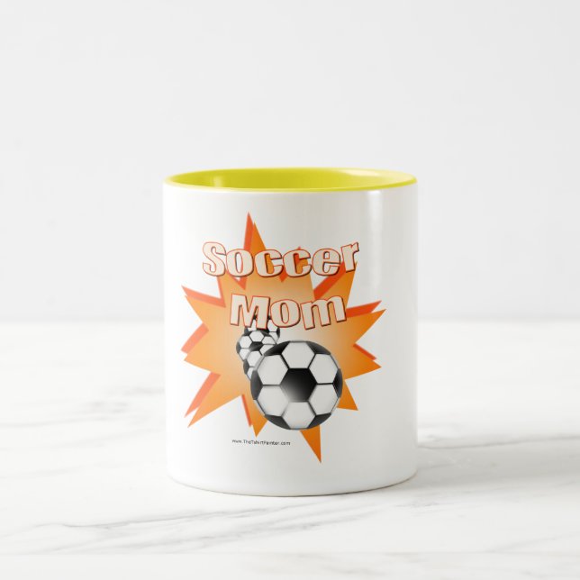 Soccer Mum Two-Tone Coffee Mug (Center)