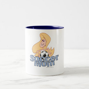 Soccer Mum Two-Tone Coffee Mug