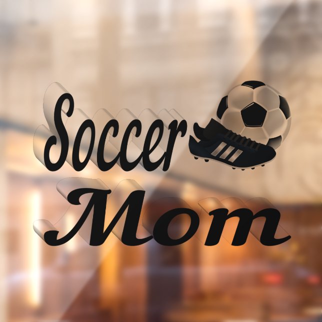 Soccer Mum  Window Cling (Sheet 2)