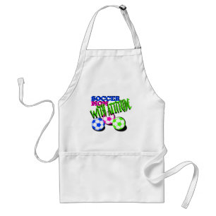 Soccer Mum with Attitude Standard Apron
