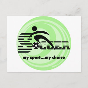 Soccer My Sport T-shirts and Gifts Postcard