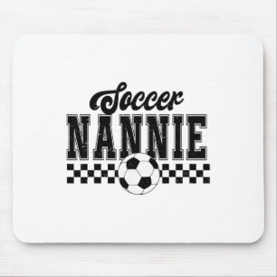Soccer Nannie Soccer Player Nannie  Mouse Mat