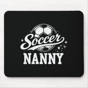 Soccer Nanny Family Matching Soccer Lovers  Mouse Mat