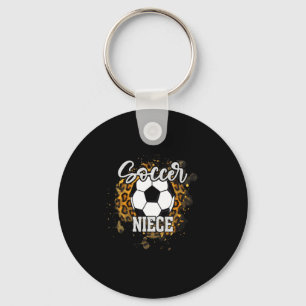 Soccer Niece Vintage Soccer Family Matching T Shir Key Ring