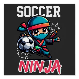 Soccer Ninja   Anime Vintage Special Poster