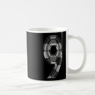 Soccer Number 9 Soccer Shirt #9 Jersey Player Favo Coffee Mug