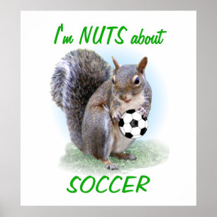 Soccer Nut Poster