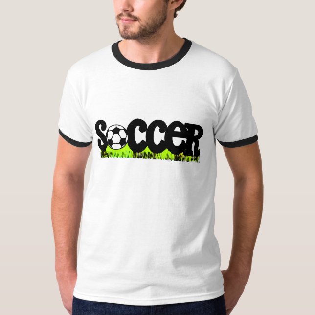 Soccer (On Grass) T-Shirt (Front)