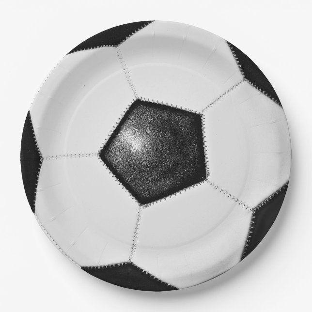 Soccer Paper Plate (Front)