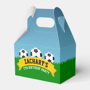 Soccer Party Favour Box