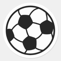 Soccer Party Sticker, Birthday Sticker