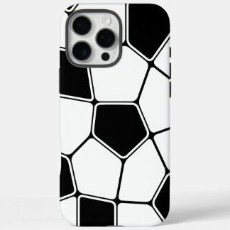 Soccer Pattern iPhone 16 Pro Max Case