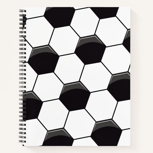 Soccer Pattern Notebook (Front)