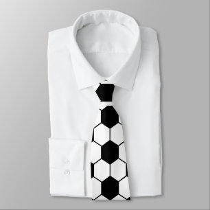 Soccer Pattern Tie