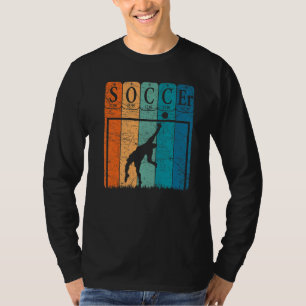Soccer Periodic Table Elements Soccer Goalie Nerd T-Shirt