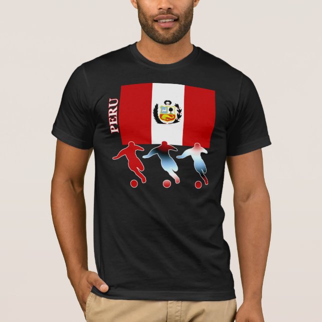Soccer Peru Dark T-Shirt (Front)