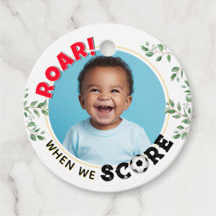 Soccer Photo Favour Tags