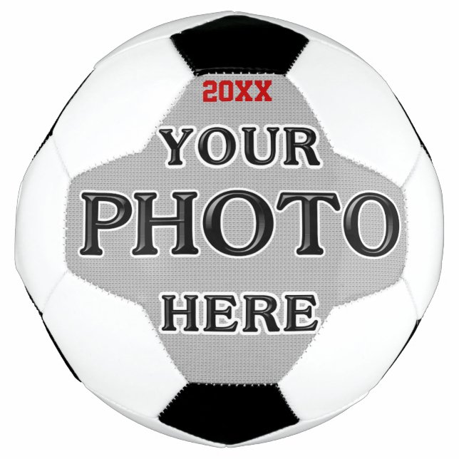 Soccer PHOTO Soccer Ball for Coaches and Players (Front)