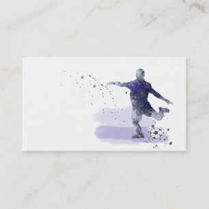SOCCER PLAYER 2 - Business cards