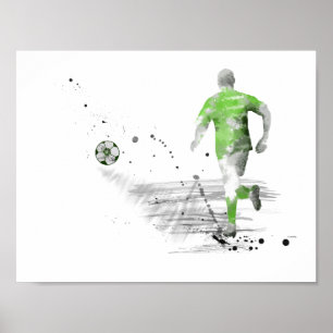 SOCCER PLAYER 5 POSTER