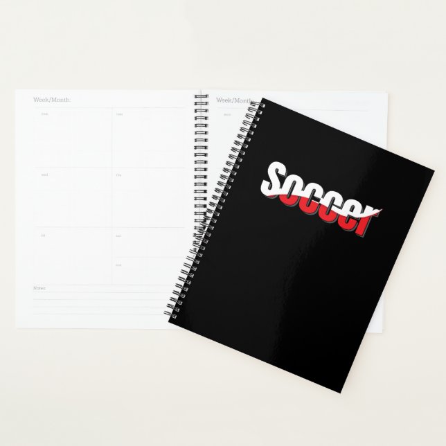 Soccer Player Abstract Swish - Word Art Planner (Display)