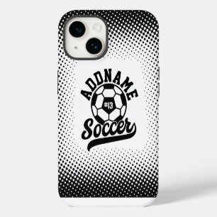 Soccer Player ADD NAME Football Team Personalised iPhone 14 Case