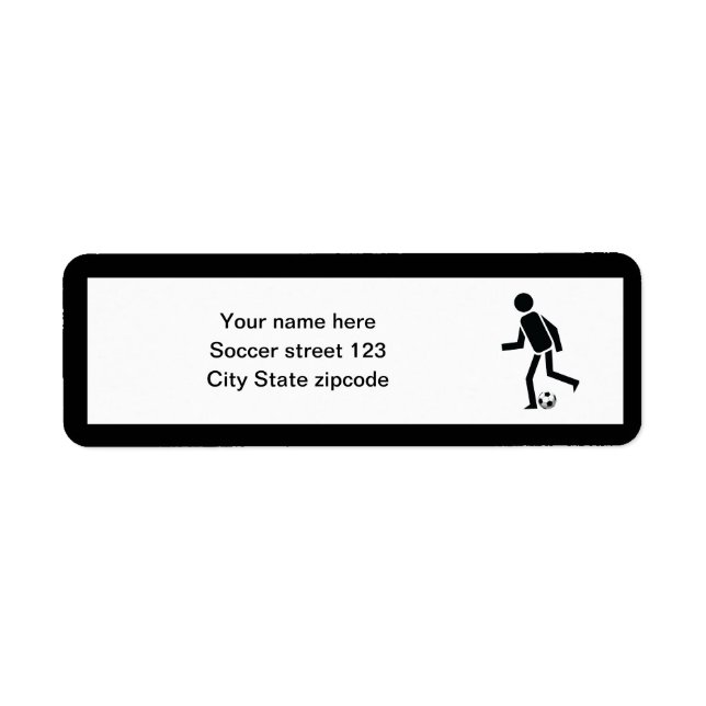 Soccer player and ball custom gift (Front)